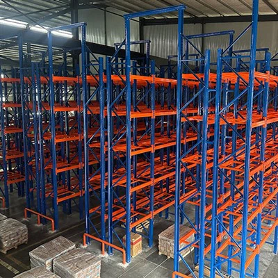 Rayonnage à palettes en acier